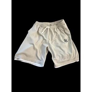 BBDX x NY Yankees Beige Mesh Shorts Japan Size 6X (Fits XL/XXL) Streetwear